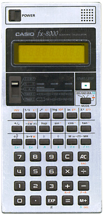 Casio fx 8000 IT History Society